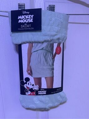 Disney Mint Green Mickey Mouse Skirt